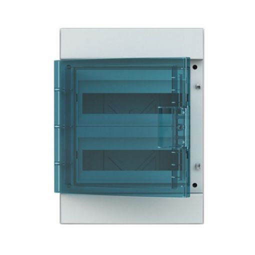 Εικόνα της CU1204 Πίνακας Επίτοιχος Στεγανός 2x12+2 IP65 320x435x155mm Διάφανη Πόρτα