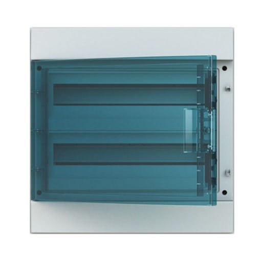 Εικόνα της CU1205 Πίνακας Επίτοιχος Στεγανός 2x18+2 IP65 430x435x155mm Διάφανη Πόρτα