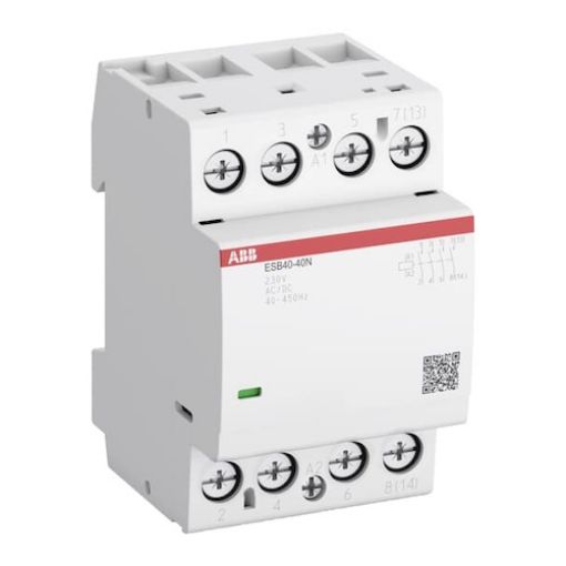 Εικόνα της ESB40-40N 230VAC/DC Ρελέ Ισχύος Ράγας 4NO 40A