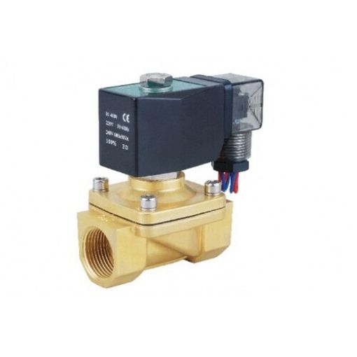 Picture of 2N150-15 Solenoid Valve 1/2" NC Zero Pressure (without coil 410)