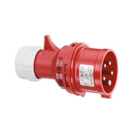 Εικόνα της S52S30P Φις Αρσενικό 5P 32A 400V 6h IP44 με Αναστροφή Φάσης