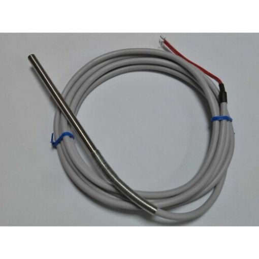 Picture of Thermocouple PT100 Φ6mm L100mm with 2m Silicone Cable