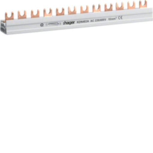 Picture of KDN463A 4P 63A 12-element Splitter Bridging Bar