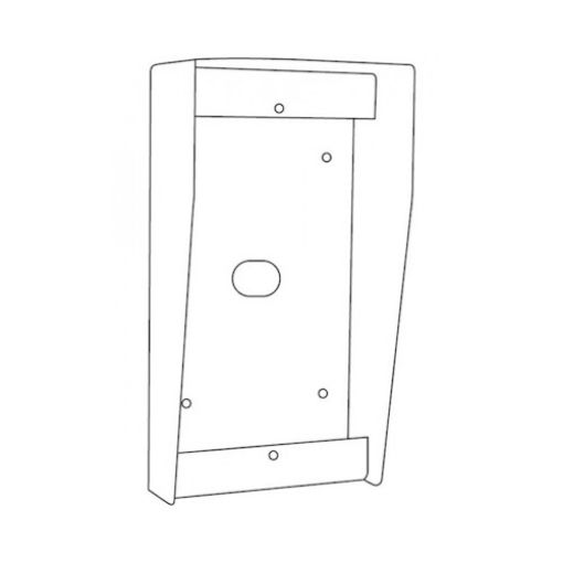 Picture of Exterior Door Panel Housing Prestige Champagne Aluminum