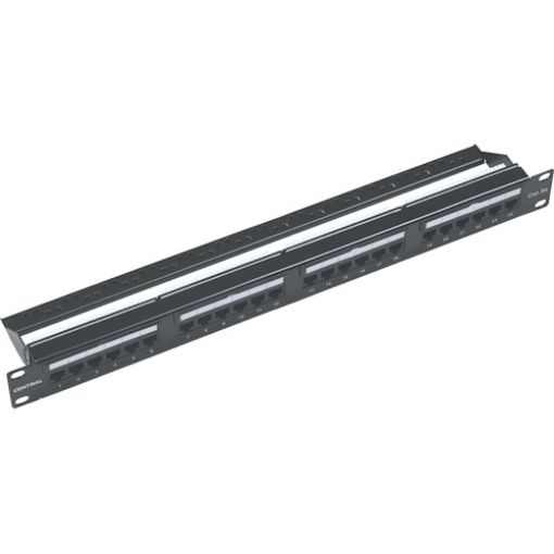 Εικόνα της Patch Panel 19" UTP CAT6/6A 24 Θυρών 10 GIGA (Ύψος 1U)