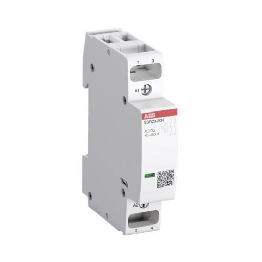 Picture of ESB20-11N 24VAC/DC Rail Mount Power Relay 1NO+1NC 20A