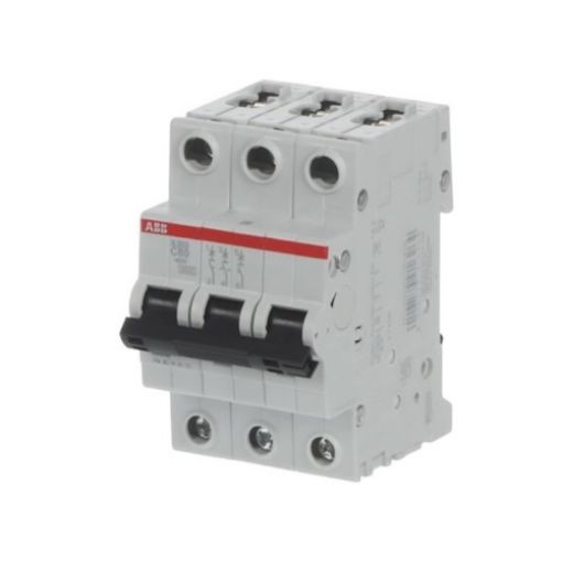 Picture of S203-C80 Miniature Circuit Breaker 3P 80A C 6kA