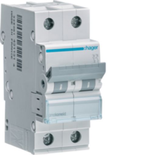 Picture of MCN263 Miniature Circuit Breaker 2P 63A C 6kA