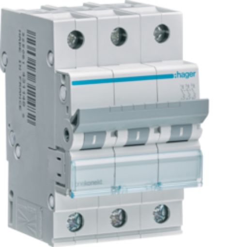 Picture of MCN320 Miniature Circuit Breaker 3P 20A C 6kA