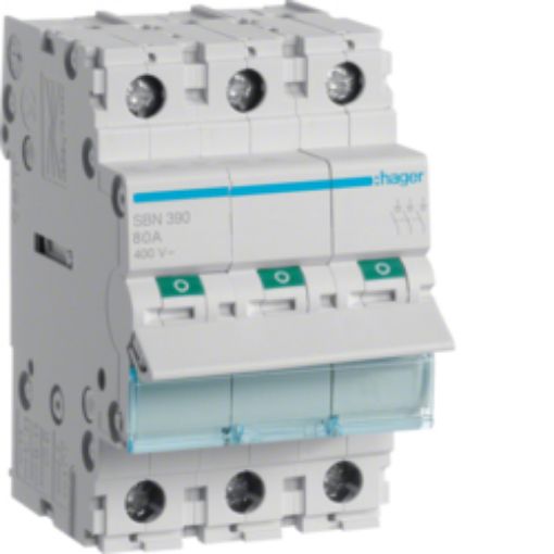 Picture of SBN390 3P 100A Circuit Breaker