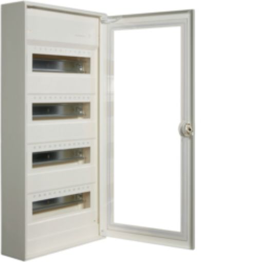 Εικόνα της VA48G VOLTA Πίνακας Επίτοιχος 4x12 IP30 305x640x96.5mm Διάφανη Πόρτα