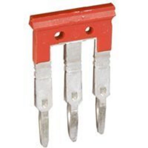 Picture of 3-Terminal Rail Nailer Bridge 6mm² Viking 037507
