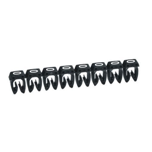 Picture of Cable Marking 0.5-1.5mm² "0" Black CAB3 038210
