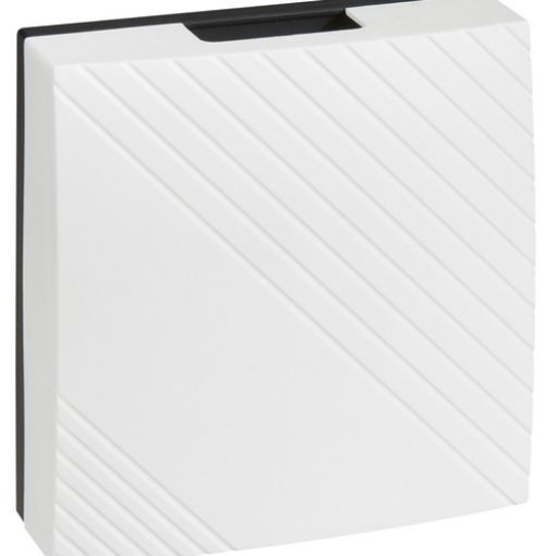 Picture of 2 Tone Doorbell White 116x116x48mm 230V (with Built-in M/S) 041652