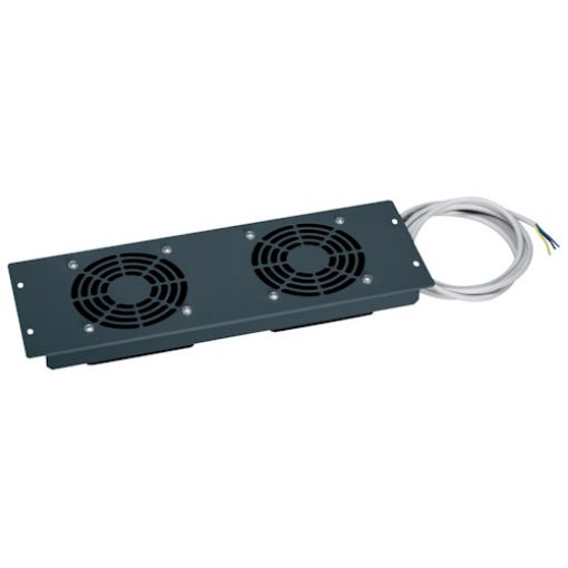 Εικόνα της Κάλυμμα 19'' 3U με 2 Ανεμιστήρες 230V AC 046487