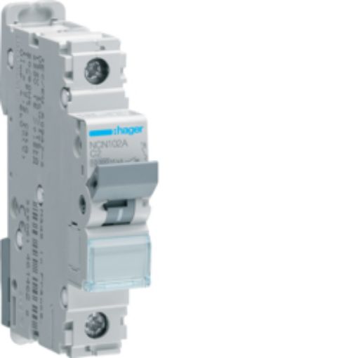 Picture of NCN102A Miniature Circuit Breaker 1P 2A C 10kA