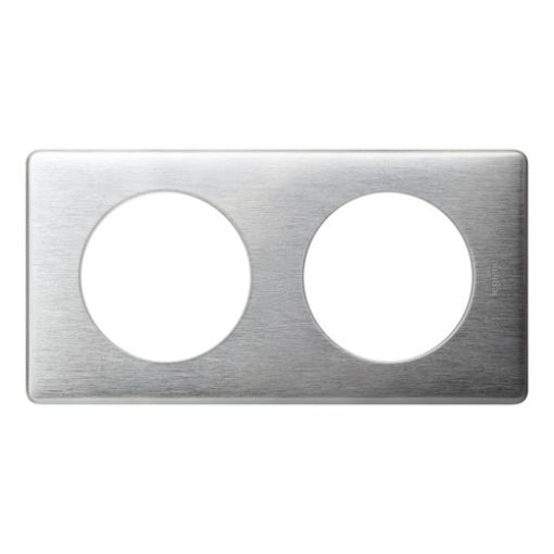 Εικόνα της Πλαίσιο 2 Θέσεων ANODIZED ALUMINIUM Celiane 068922