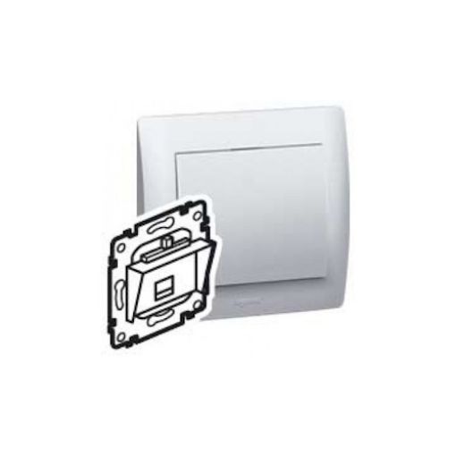 Εικόνα της Μηχανισμός Πρίζας RJ45 Cat.6 UTP Διπλής Χωνευτός Galea Life 775830