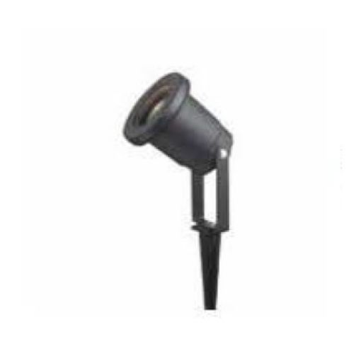 Εικόνα της Σποτ Δαπέδου Καρφί GU10 GX5.3 12V Μαύρο GL810SP