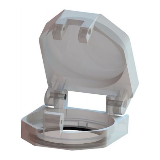 Picture of 3SB1902-2AR Cover for push button, transparent