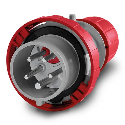 Εικόνα της 218.1637RV Φις Αρσενικό 5P 16Α 400V 6h IP67 με Αναστροφή Φάσης