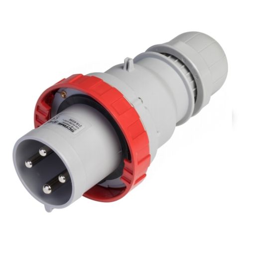 Εικόνα της 218.6336 Φις Αρσενικό 4P 63A 400V 6h IP67