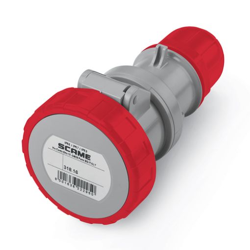 Εικόνα της 318.1647 Φις Θηλυκό 5P 16A 400V 6h IP67