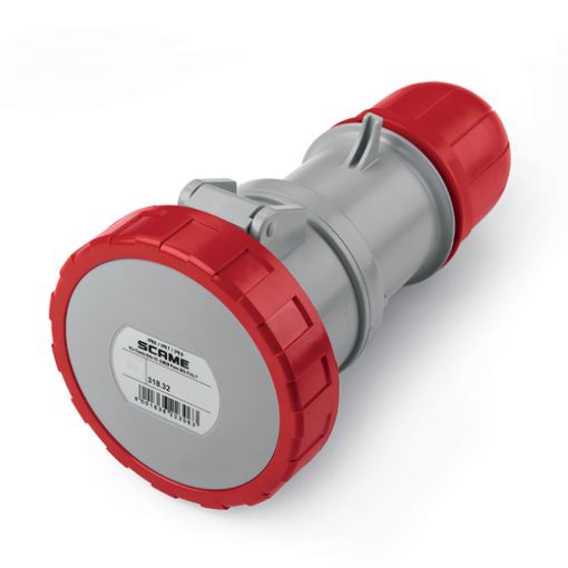Εικόνα της 318.3246 Φις Θηλυκό 4P 32A 400V 6h IP67