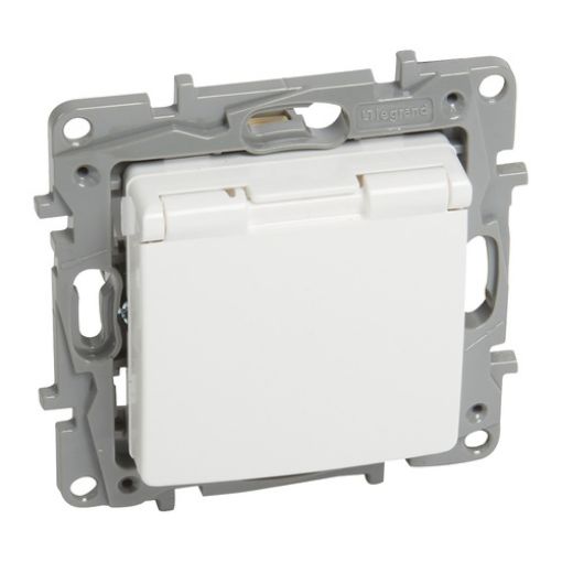 Picture of Safety Socket with Cover White Niloe 764532