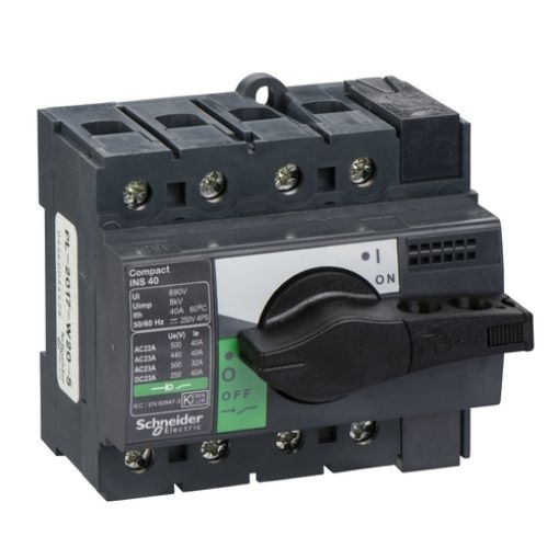 Picture of 28901 Load Break Switch INS40 4P 40A