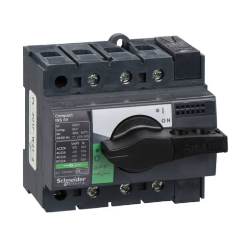 Picture of 28904 Load Break Switch INS80 3P 80A