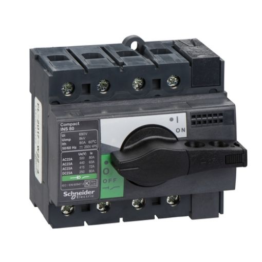 Picture of 28905 Load Break Switch INS80 4P 80A