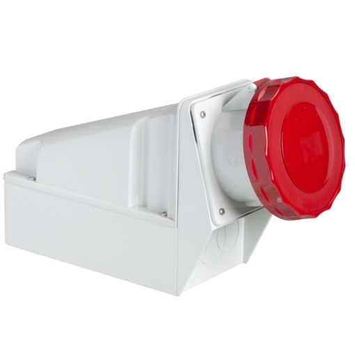 Εικόνα της 81182 Πρίζα Θηλυκή 4P 63A 400V 6h IP67 Γωνιακή