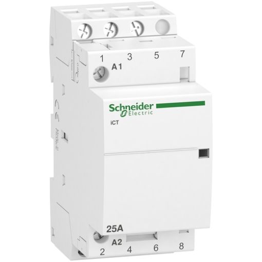 Picture of A9C20833 Rail Power Relay 3NO 25A 230VAC Acti9 iCT