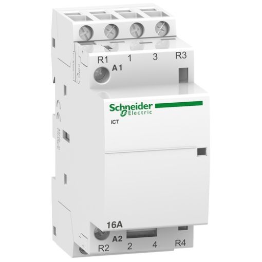 Picture of A9C22818 Rail Power Relay 2NO+2NC 16A 230VAC Acti9 iCT