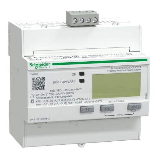 Picture of A9MEM3255 Three-Phase Energy Meter