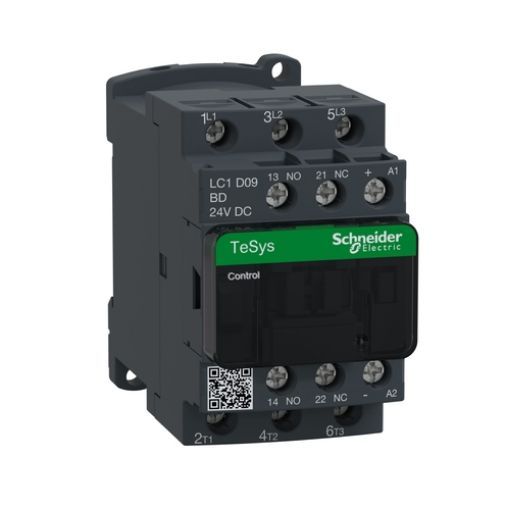 Picture of LC1D09BD Power Relay 3P 4kW, 24VDC