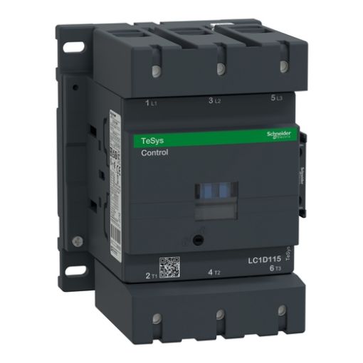 Picture of LC1D115P7 Power Relay 3P 55kW 230VAC 50/60Hz