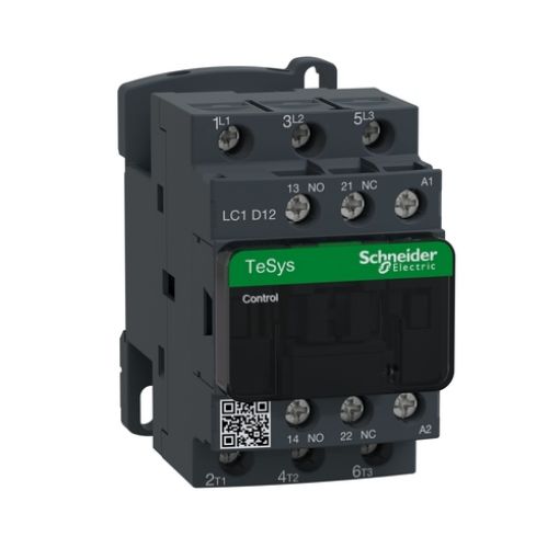 Picture of LC1D12B5 Power Relay 3P 5.5kW 24VAC 50Hz