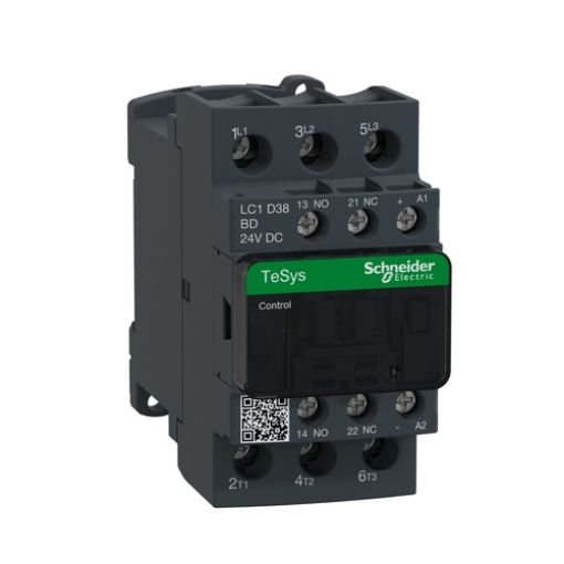 Picture of LC1D38BD Power Relay 3P 18.5kW 24VDC