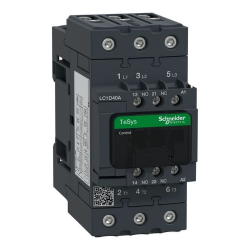 Picture of LC1D40AB5 Power Relay 3P 18.5kW 24VAC 50Hz