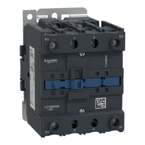 Εικόνα της LC1D65008E7 Ρελέ Ισχύος 4P(2NO+2NC) 80A 48VAC 50/60Hz