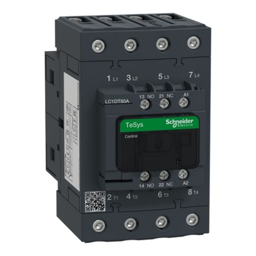 Picture of LC1DT80AP7 Power Relay 4P(4NO) 80A 230VAC 50/60Hz