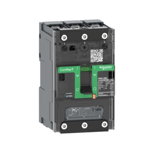 Picture of C11B3TM063B Circuit Breaker 3P 63A 25kA ComPacT NSXm B