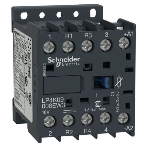 Picture of LP4K09008BW3 Mini Power Relay 4P(2NO+2NC) 20A 24VDC