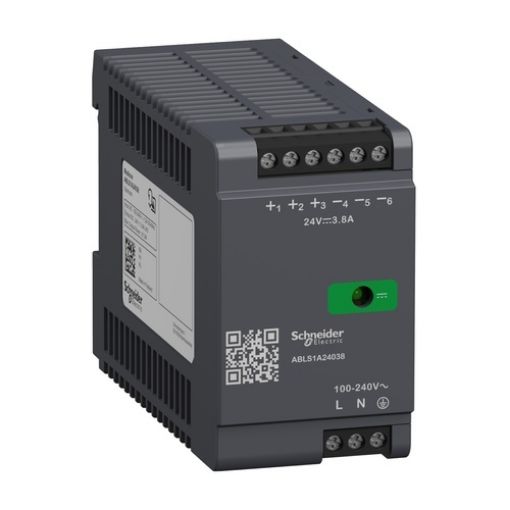 Picture of ABLS1A24038 Τροφοδοτικό Ράγας Modicon 24VDC 3.8A 100-240VAC Optimized