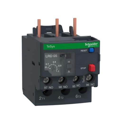 Picture of LRD05 Thermal Protector 0.63-1A for LC1D09-38 Class 10A