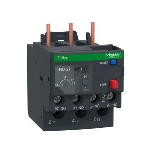 Picture of LRD21 Thermal Protector 12-18A for LC1D18-38 Category 10A