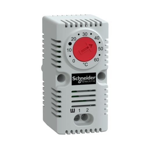 Picture of NSYCCOTHC Heating Thermostat 0-60°C Mechanical Red NC ClimaSys CC