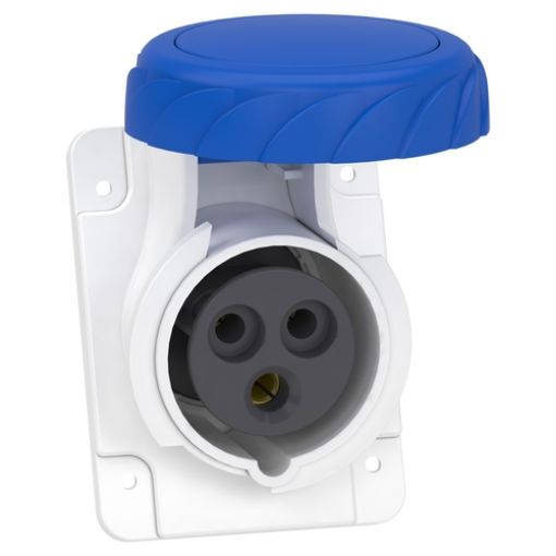 Picture of PKF16F723 Panel Socket Female 3P 16A 230V 6h IP67